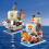 One Piece Anime Merry Pirate Ship Κατασκευή Σετ για Ενήλικες Συμβατά με Lego 4