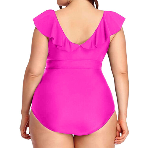 Women's Wrap Front One-Piece Swimsuit with Tummy Control 2