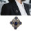 Herzbrosche mit Kristallschleife, Retro-Corsage-Schmuck 2