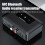 Bluetooth stereo-adapter, Bluetooth 5.3-ontvanger, multifunctionele interface, draadloze verbinding met groot bereik, intuïtief LCD-scherm. 7