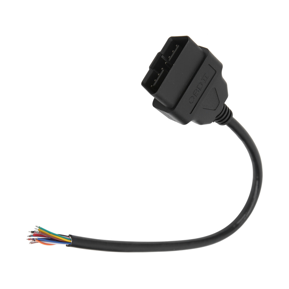 16Pin Male Obd2 Plug Adapter Cable For Diagnostic Equipment 30Cm Extension 8081391957199