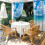 Cortinas externas Ocean Beach, 54x95 polegadas, impermeáveis, com ilhós. 4