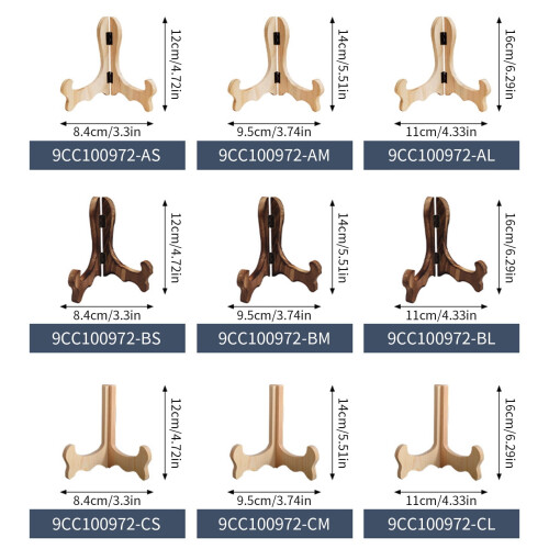 Display Stand for Plates and Sculptures 2 Pack 2