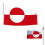 3x5 fot polyester Grønlands flagg messingmaljer Fly Breeze 2