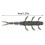 Esche artificiali morbide con coda divisa, swimbaits da 4 cm, 0,35 g, 10 pezzi 3