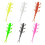 Esche artificiali morbide con coda divisa, swimbaits da 4 cm, 0,35 g, 10 pezzi 5