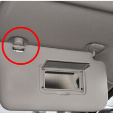 Pair of Sun Visor Hooks 96409 3JA0A for Nissan