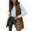 Damen-Steppweste, Khaki, XL 2