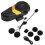 High Performance Motorcycle Bluetooth Headset, Intercom Communication with Waterproof Certification and Glove-Friendly Controls, Compact Design 1