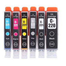 PGI225CLI226Ink Cartridge Replacement for Canon Printers, High Yield Non-Fading Inks with Smart Recognition Chips, Premium Quality Compatible with