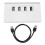 Διανομέας USB3.0 με αναγνώστη SD Micro SD Κατασκευή από κράμα αλουμινίου Plug and Play 1