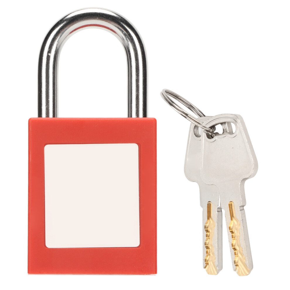 Non Conductive Lockout Tagout Locks Set Safety Padlocks Keyed Different Osha Compliant Corrosion Resistant Multilingual Labels Writable Label 9551475264974