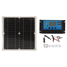 Solar Panel Kit With Overcharge Protection, High Efficiency Solar Charger For Charging Multiple Electronic Devices In Off Grid Applications