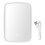 Rechargeable White Makeup Mirror with Lights, 45 Tilt, Dimmable Touch 2