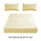 Ensemble de literie noir : drap plat et taies d'oreiller, taille standard 3