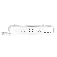 Smart Outlets With USB Charging, WiFi Enabled Power Strip Featuring Surge Protection And Voice Activation Support