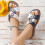 Sandali con zeppa da donna con supporto per l'arco plantare e 5