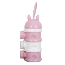 Lightweight and Portable Stackable Baby Milk Powder Dispenser Independent Threaded Opening BPA Free Food Grade Good Sealing to Prevent Moisture