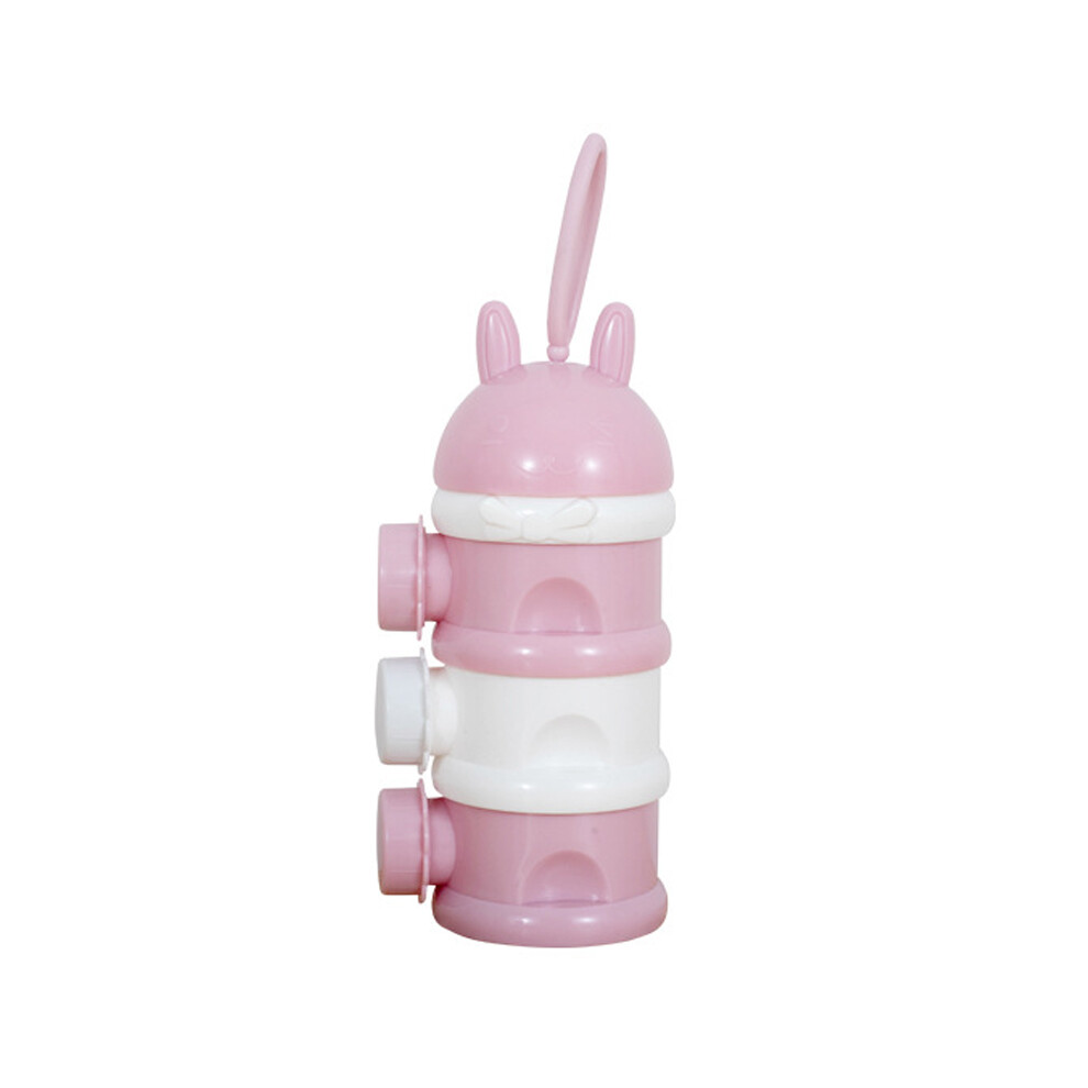 Lightweight and Portable Stackable Baby Milk Powder Dispenser Independent Threaded Opening BPA Free Food Grade Good Sealing to Prevent Moisture