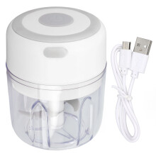 Robot culinaire électrique rechargeable USB, hachoir à ail, design étanche, facile à nettoyer, utilisation intuitive, matériaux sûrs de