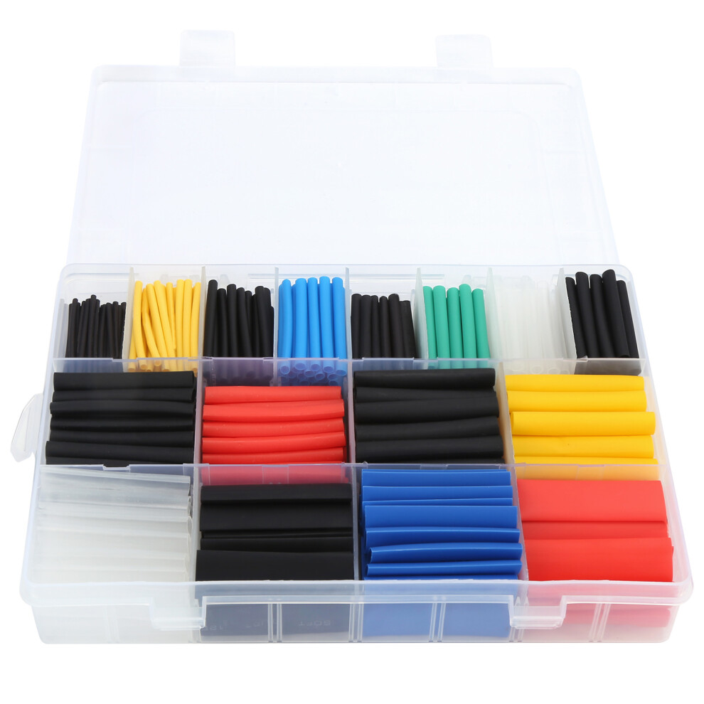 Heat Shrink Tube Electrical Insulation Corrosion Protection2: 1Ratio Waterproof Heat Shrink Tubing Kit Wire Bundling Wire Heat Shrink Tubing 9191629226887