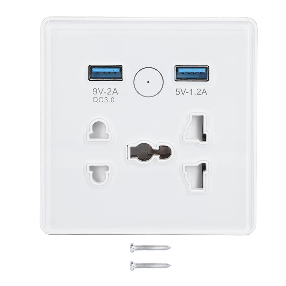 Intelligent Power Outlet With App Scheduling Voice Command And Remote Management Features Dual Usb Charging Ports Universal Compatibility For Homes 9180479382454
