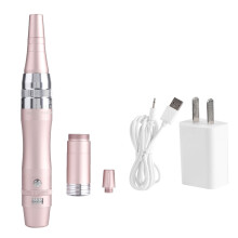 Aparelho de Maquiagem Semi-Permanente com Rotação - Máquina de Microblading Silenciosa com Velocidade Ajustável e Estrutura Metálica Resistente