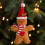 Gingerbread Man Ornament Felt Christmas Decoration 5