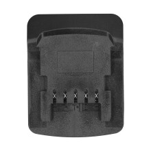 Adaptateur de batterie avec protection contre les courts-circuits, matériau ABS de haute qualité, pour accessoires de batterie au lithium,
