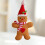 Gingerbread Man Ornament Felt Christmas Decoration 8