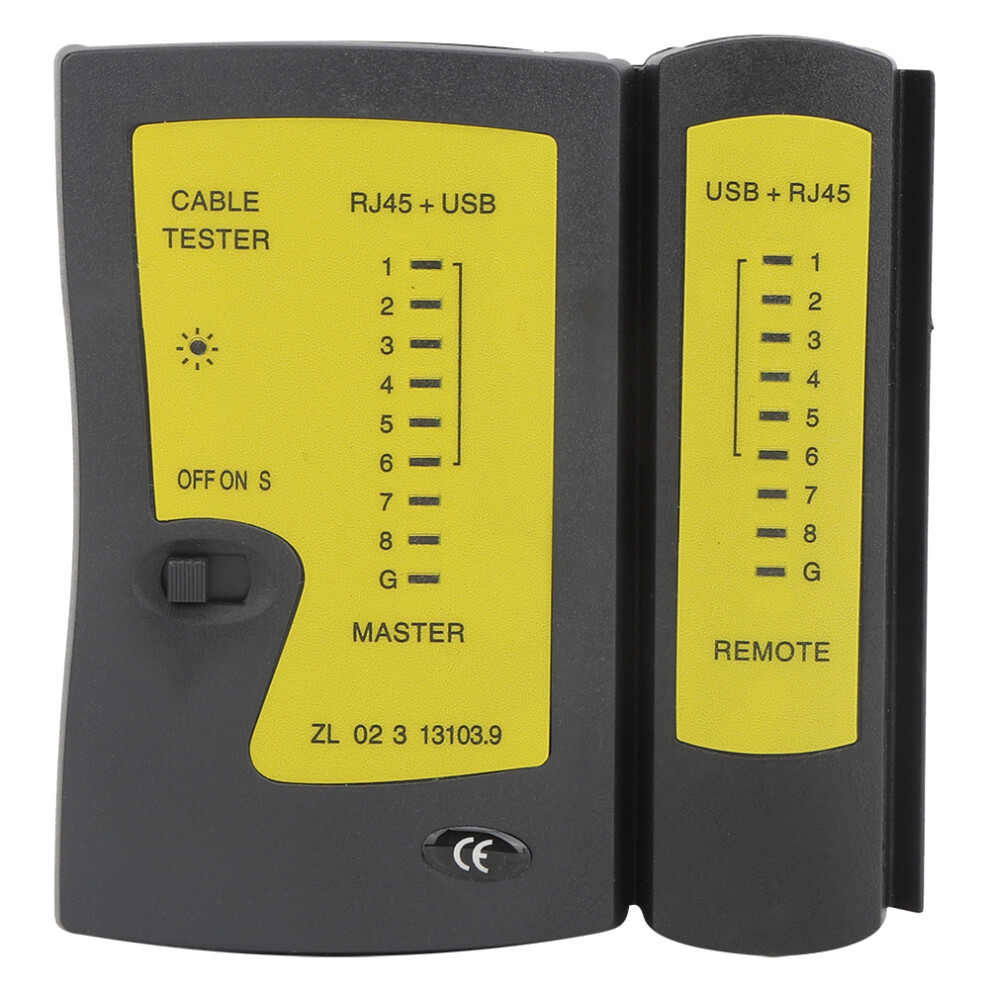 Multifunctional Cable Tester Tool Ethernet Continuity Tester Rj45rj11short Circuit Detection Led Indicator Network Cable Testing Device Portable 9049227837311