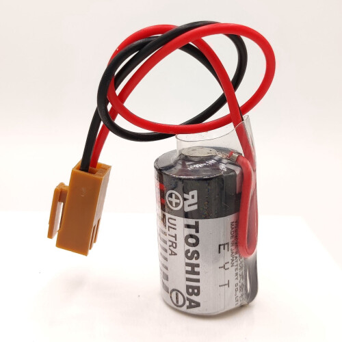 4x εφεδρική μπαταρία ER3V3.6V για μονάδα CPU Toshiba / CPM2A-BAT01PLC με βύσμα 1