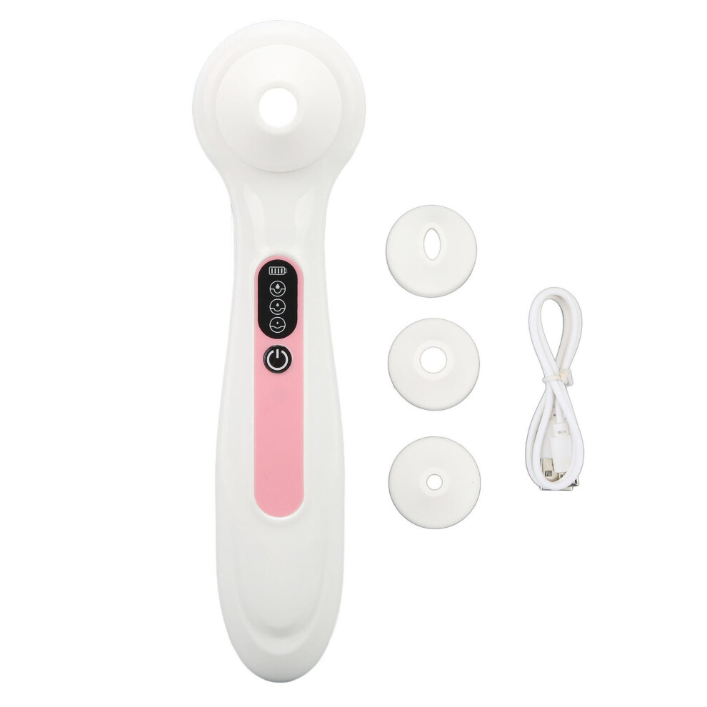 Pore Cleaner Blackhead Remover Vacuum With Interchangeable Heads, Heat Ice Care Electric Acne Extractor Featuring Super Powerful Suction, Led Display
