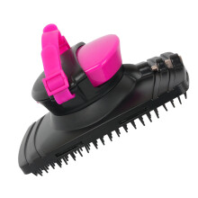 Pet Grooming Brush With Nonslip Handle Penetrates Deep Coat Removes Loose Hair And Promotes Healthy Shine For All Breeds
