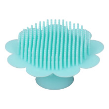 Brosse de massage douce pour bébé, exfoliation douce du cuir chevelu, brosse de lavage multifonctionnelle en silicone avec ventouse