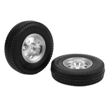RC autobanden van aluminiumlegering met voornaaf, hoge slijtvastheid, betere grip en prestaties, sterke demping, duurzame RC accessoires, eenvoudig