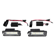LED-kentekenplaatverlichting, directe vervanging voor xenon, superhelder wit, compatibel met VW Golf 4, 5, 6GTI, CC, Beetle, Cayman, Cayenne,