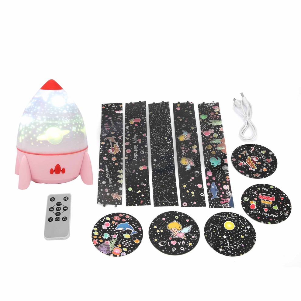 Rechargeable Night Projector With Moon Star Projection, Kid Friendly Baby Projector Featuring Multiple Ing Effects And Sound Machine, Light