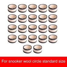 16/22Pcs Billiard Ball Cleaning Machine Wool Ring Pool Ball Polishing Kit Wool Snooker 22-Ball