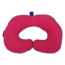 Travel Pillow for Kids with Head Chin Support, Adjustable Snap Button U Shaped Pillow with Dual Comfort Fabric and Bilateral Thickened Design