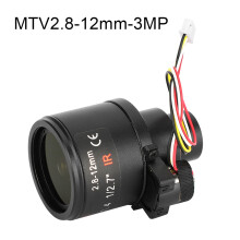 Security Camera Lens2.8-12mm Direct Replacement Lens With Metal Workmanship And Long Service Life Featuring High Sensitivity And Wide Application