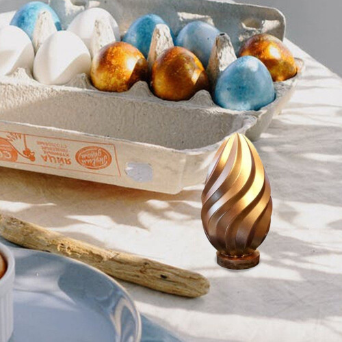 Moule à chocolat de Pâques en silicone (2 pièces) 1