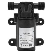 Αποδοτική αντλία νερού 12V DC με χαμηλή κατανάλωση ρεύματος και σταθερή πίεση