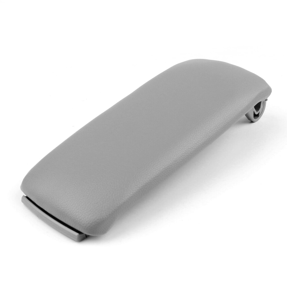 Pu Leather Center Console Armrest Cover Lid For Audi A4 S4 A6 2000-2008 Gray 9558633036879