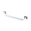 Small Shoe Rack Plastic Wall Mount 1 Tier Organizer, Space Saving and Easy Assembly Modern Hanging Shoe Rack (White) 2