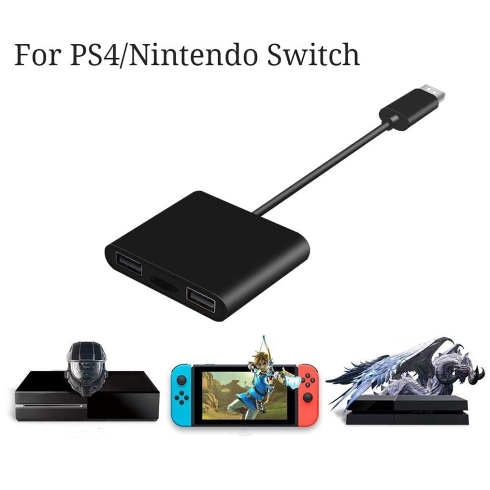 Keyboard Mouse Adapter For, Switch, Plug And Play No Lag Gaming Converter, Wired Keyboard Mouse Control For Console Fps Games 9193271828266