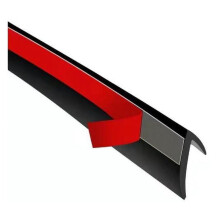 2 Rolls Rubber Car Weather Stripping Seal Strip for Door and Window Gaps in Trucks, Cars, and SUVs
