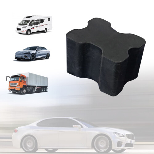 Automobile Rubber Front Coil Spring Boosters Set, Rubber Coil Spacers, 1.5" Thick Car Coil Spring Spacers 1