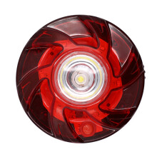 Luci di emergenza lampeggianti super luminose a bordo strada Luci stroboscopiche a LED di emergenza con due modalità Luce lampeggiante Luce fissa