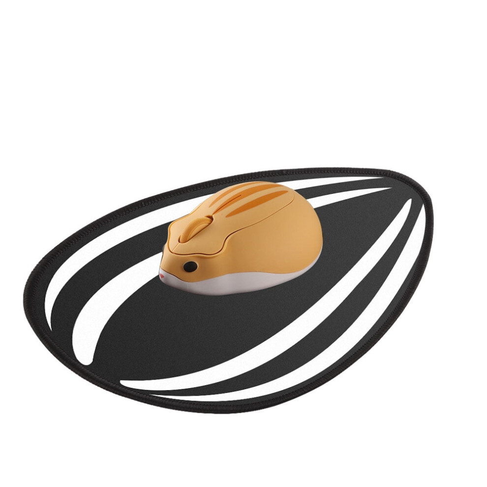 2.4Ghz Wireless Mouse 1200Dpi Ergonomic Optical Usb Mouse Cute Hamster Shape Mice For Kids Laptop Pc Gifts With Mouse Pad Pink 9558633036633